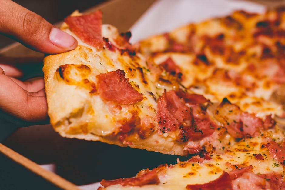 Authentic Italian pizza with fresh mozzarella and basil being delivered hot to your door